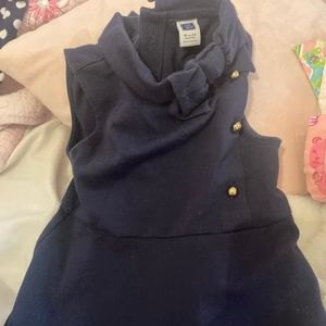 Janie and Jack size 18-24 months navy dress